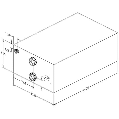 Moeller Waste Tank 12 Gallon
