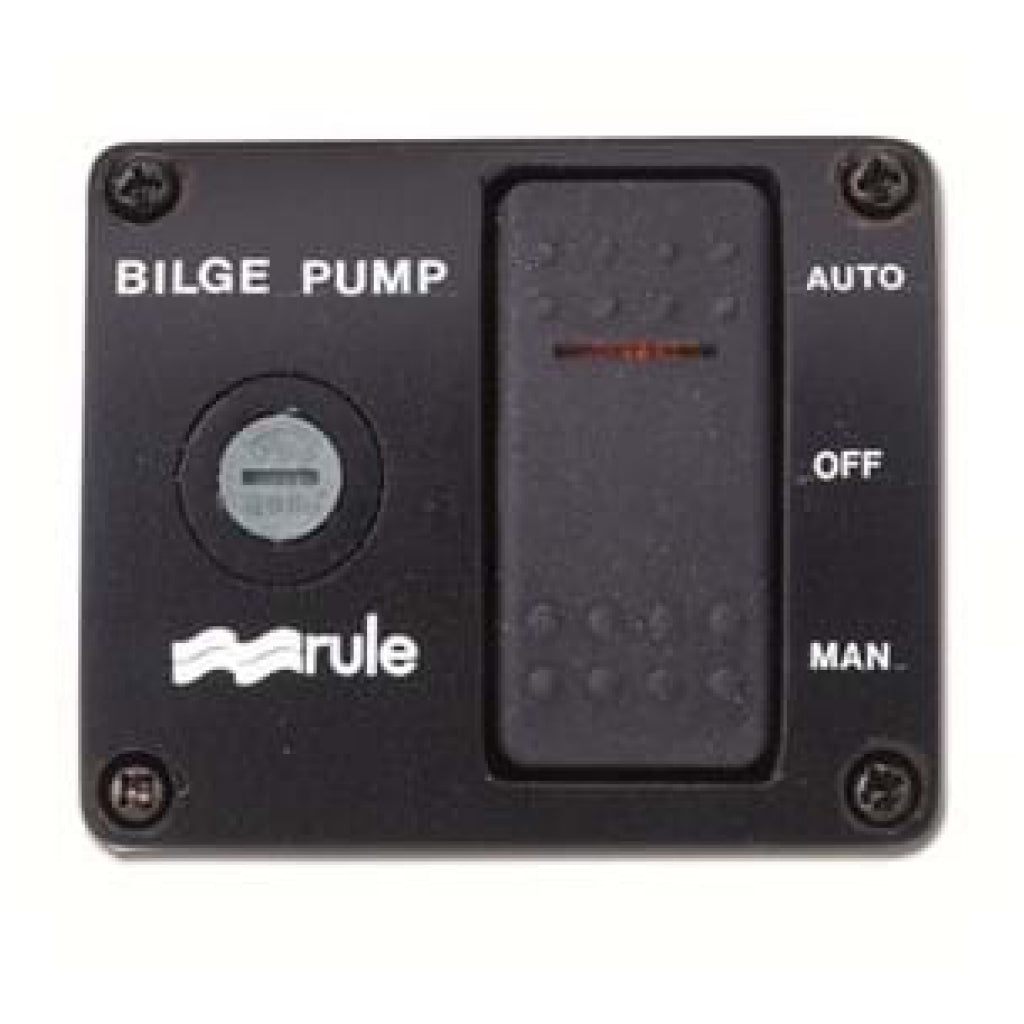 Rule 3-Way Rocker Bilge Switch