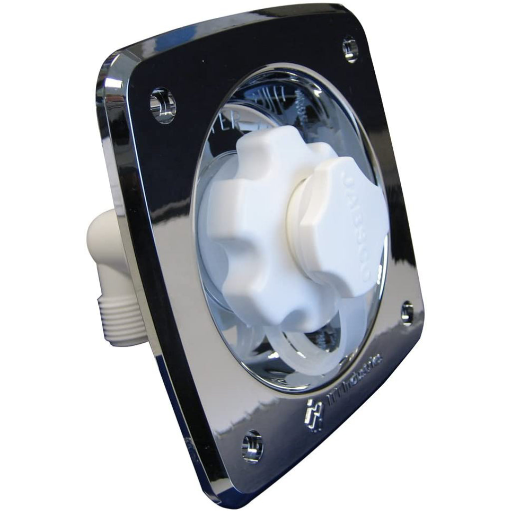 Regulator-Chrome Flush Mount.
