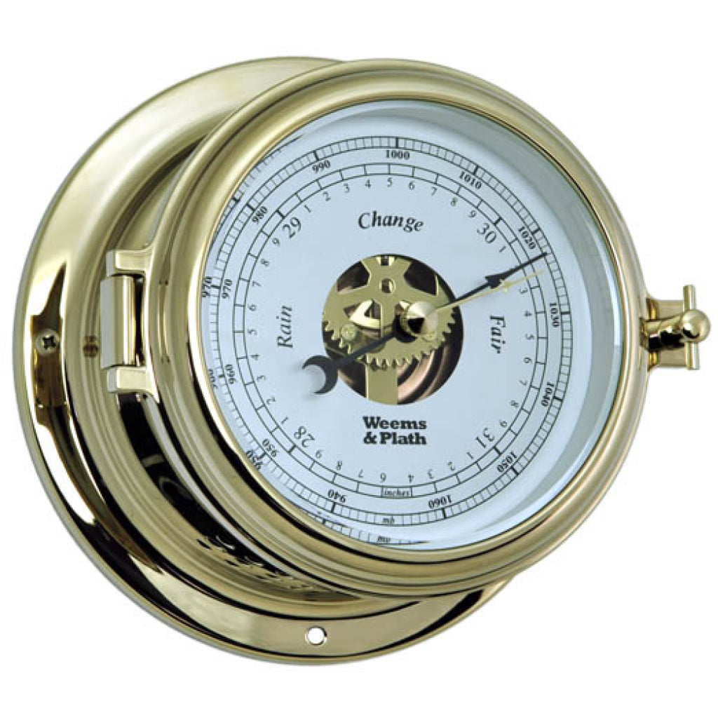 Best Quality Brass Nautical Barometer with Open Dial - China