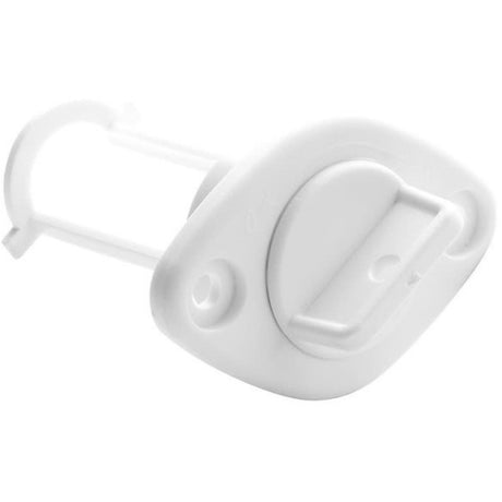 Nylon Drain Plug White Plug, White Base.