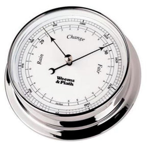 Weems And Plath Chrome Endurance 125 Barometer.