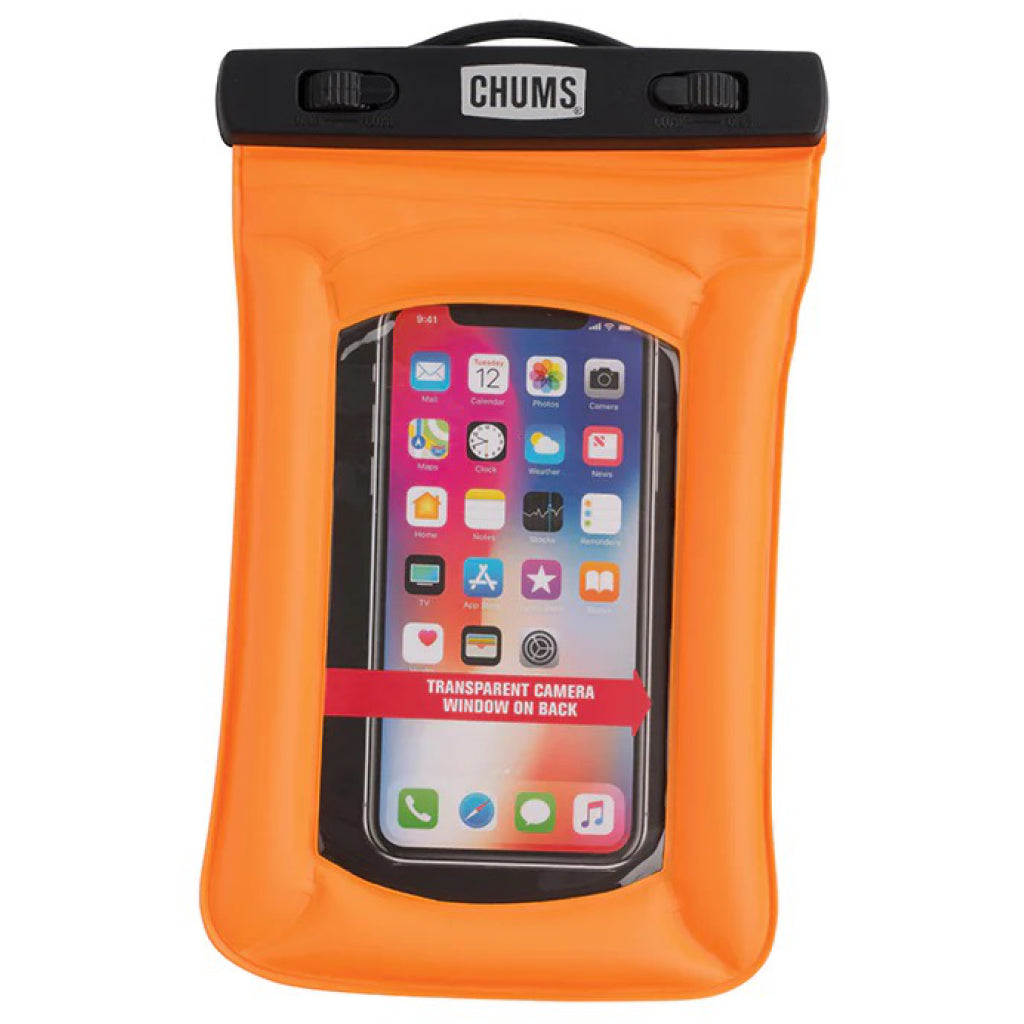 Chums Floating Phone Protector Orange.