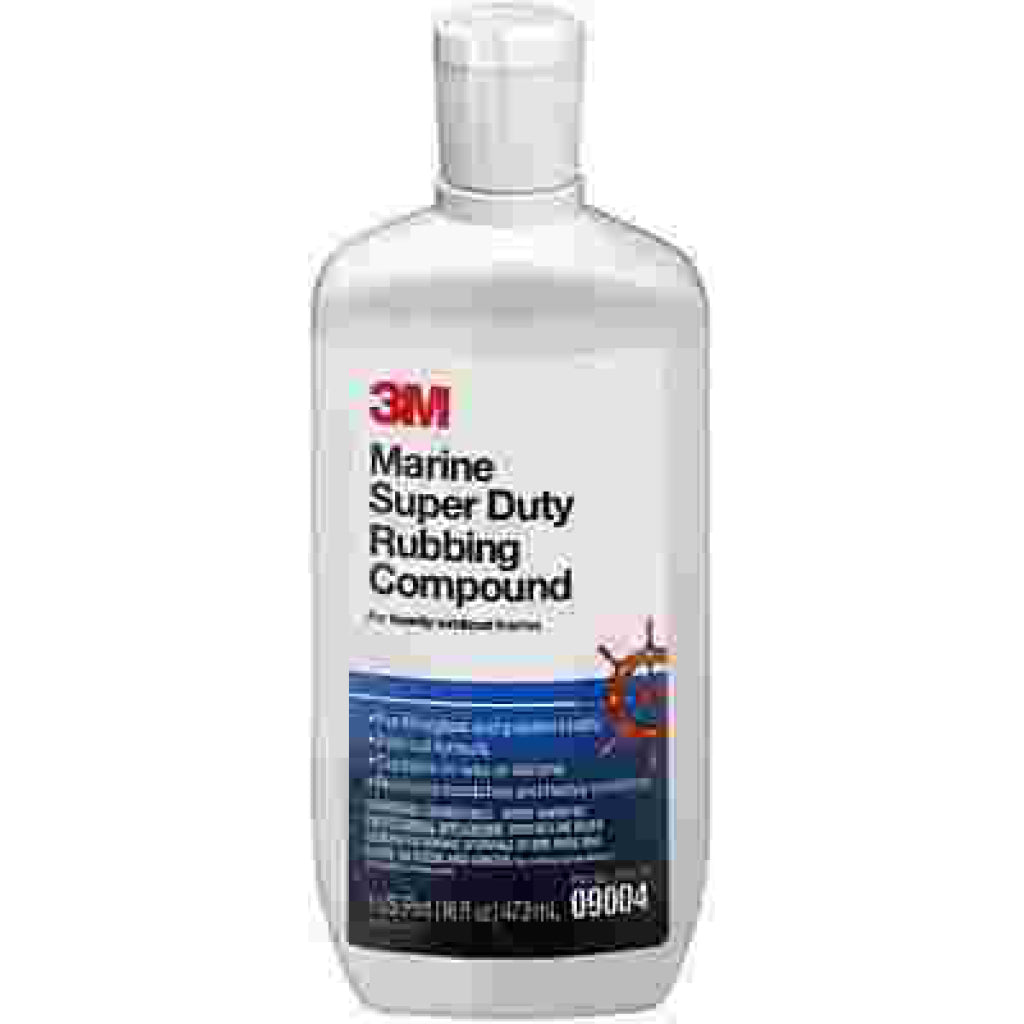 3M Super Duty Rubbing Compound, Quart