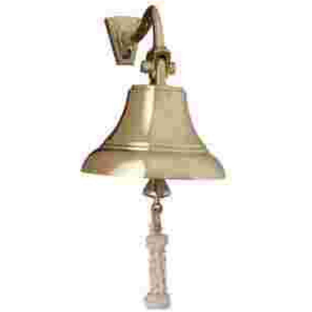 Weems And Plath 6" Brass Bell - w/lanyard