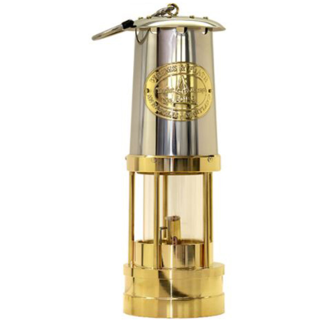Weems and Plath Brass Yacht Lamp with SS Bonnet