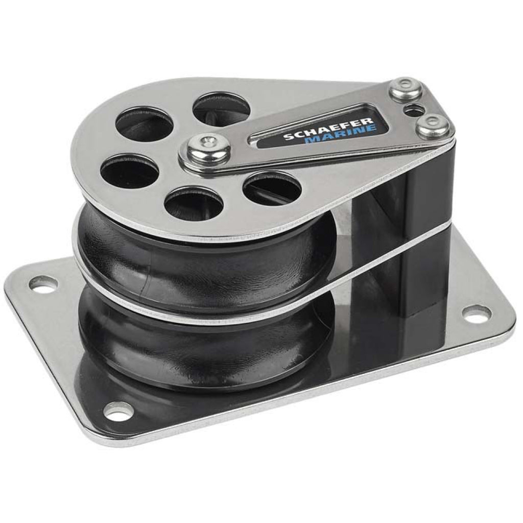 Schaefer Flat Base Double Block 