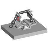 Fender hanger illustration.