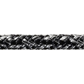 8mm black-grey Robline dinghy sheet