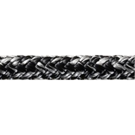 8mm black-grey Robline dinghy sheet