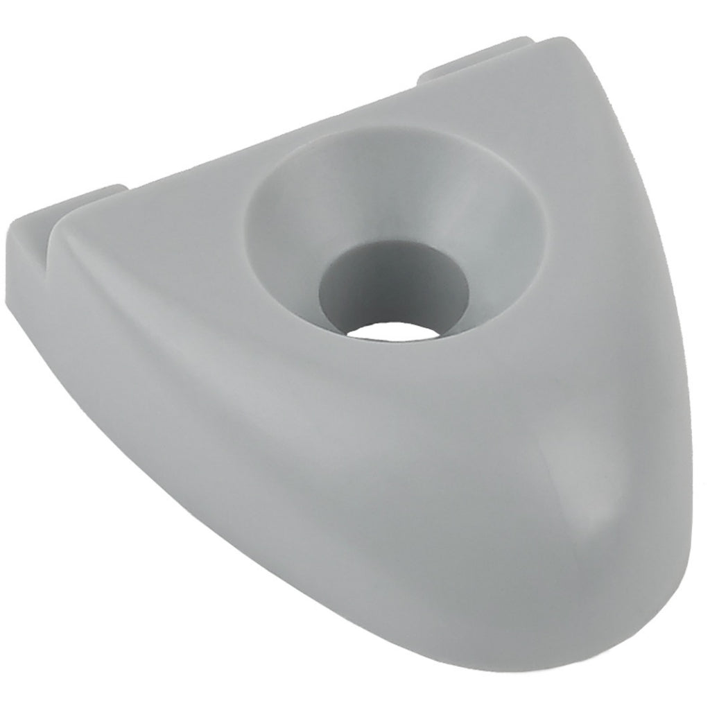 Schaefer 1" Silver Endstop For T Track