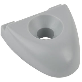 Schaefer 1" Silver Endstop For T Track