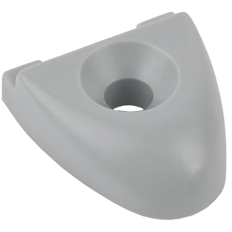 Schaefer 1" Silver Endstop For T Track