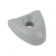 Schaefer 11/4" Silver Endstop