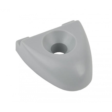 Schaefer 11/4" Silver Endstop