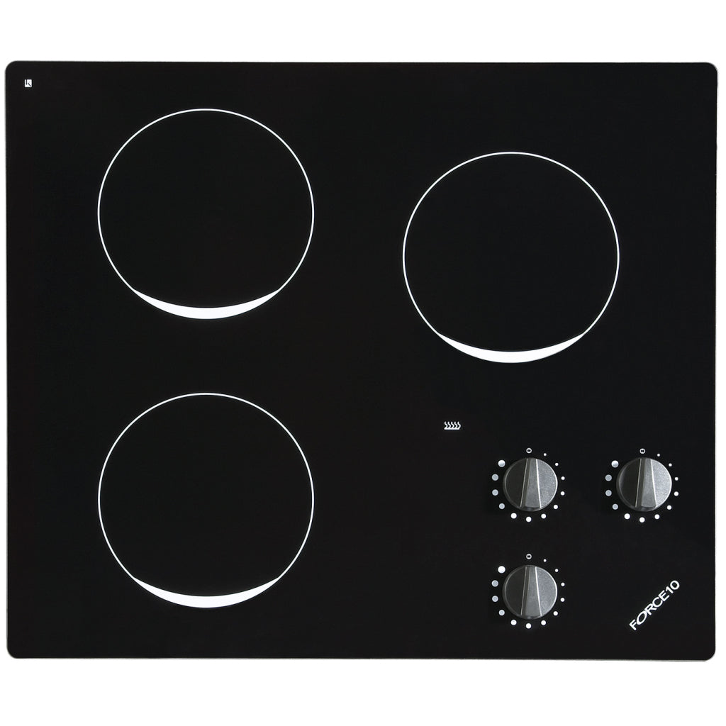 Force 10 3-Burner Electric Cooktop
