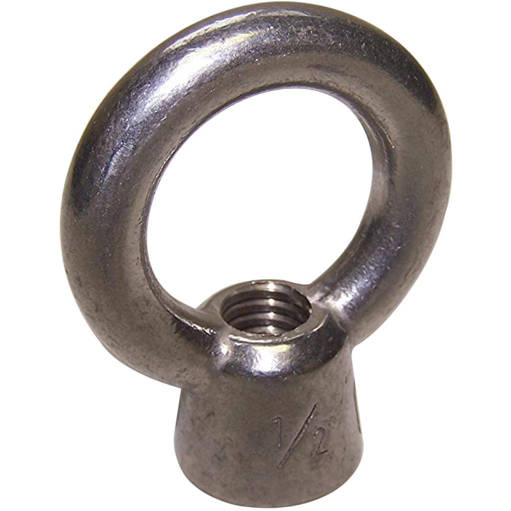 Stainless Steel 1/2" Eye Nut.
