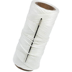 Waxed 8oz Polyester Sailmakers Twine & Needle.