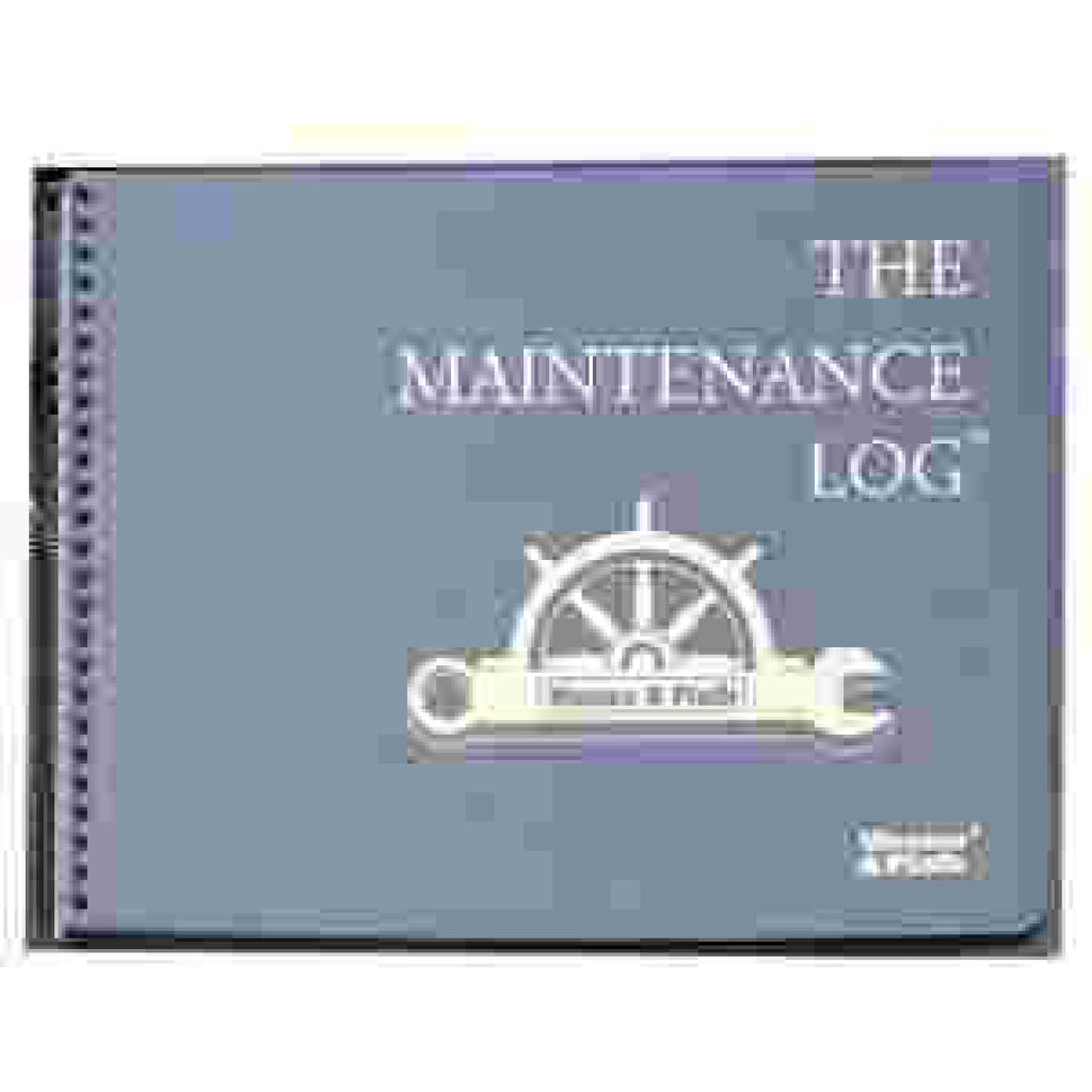 Weems And Plath The Maintenance Log Logbook