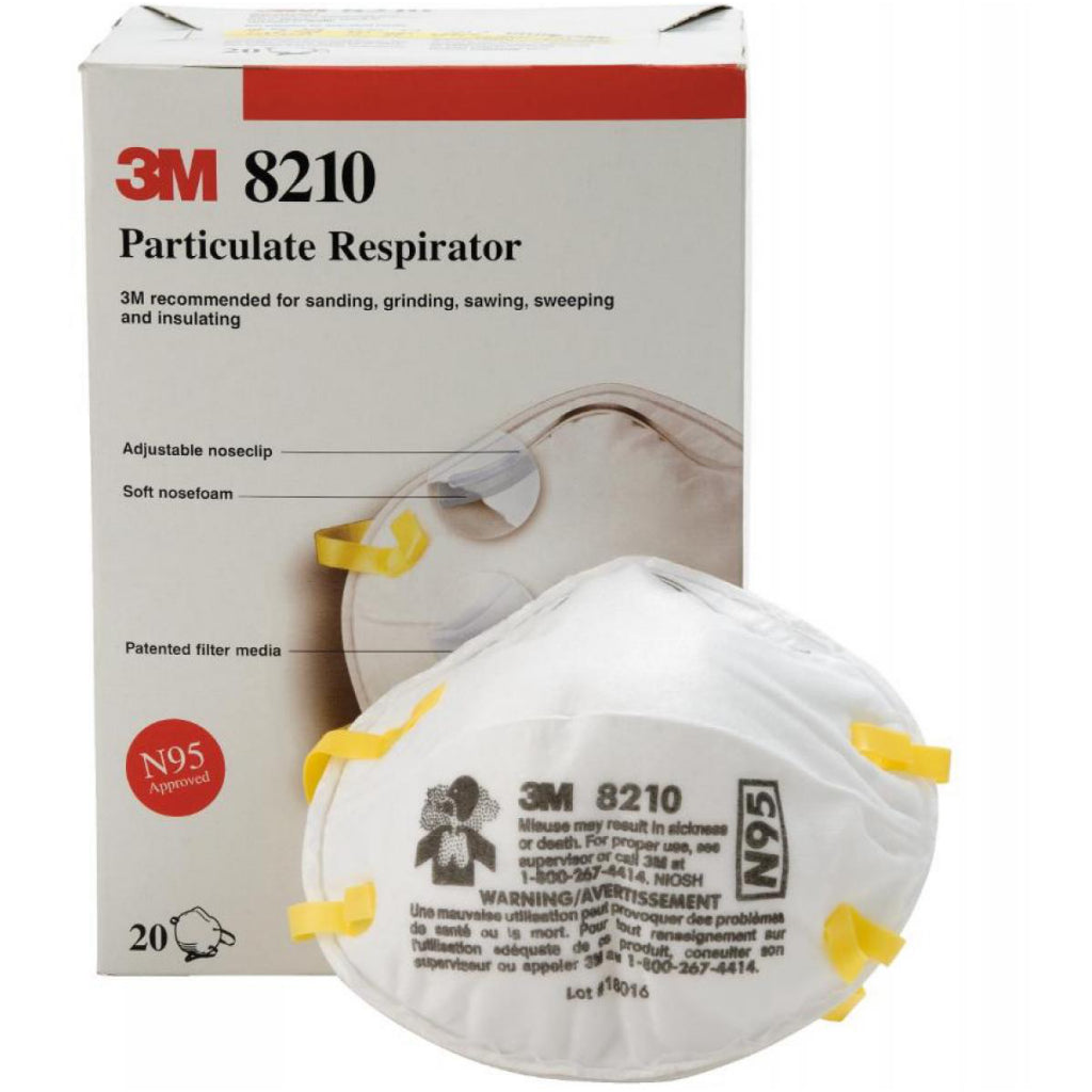3m 8210 N95 Sanding Respirator *Sold Out 2021*.