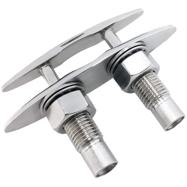 Flush Mount Cleat 5-5/8" Stainless Steel.