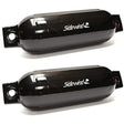 Sidewind R40 Twin Eye Fender 8-1/2"x27" Black *FA*