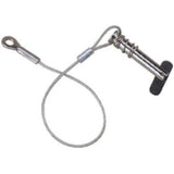 Stainless Steel 1/4" X 1-1/4" Tethered Quick Pin.