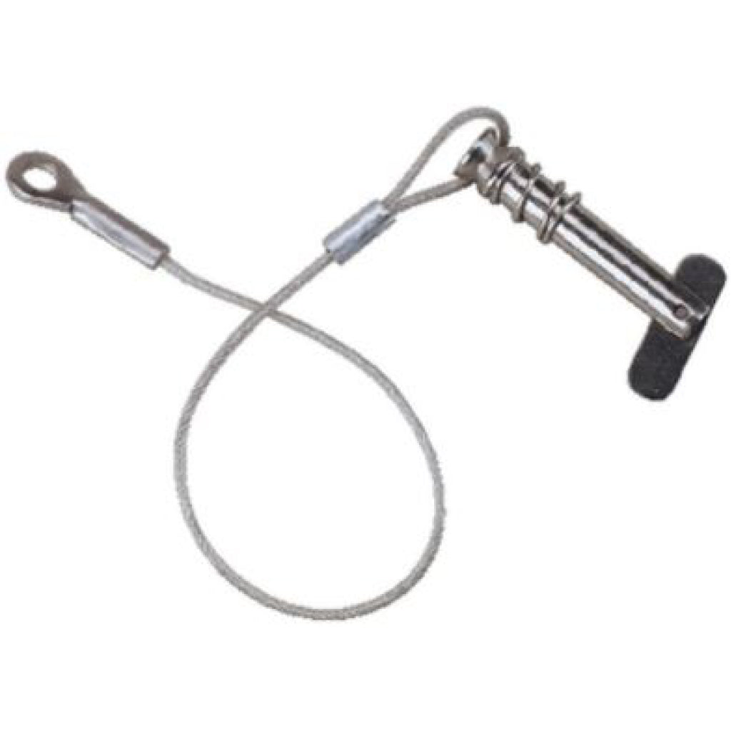 Stainless Steel 1/4" X 1-1/4" Tethered Quick Pin.