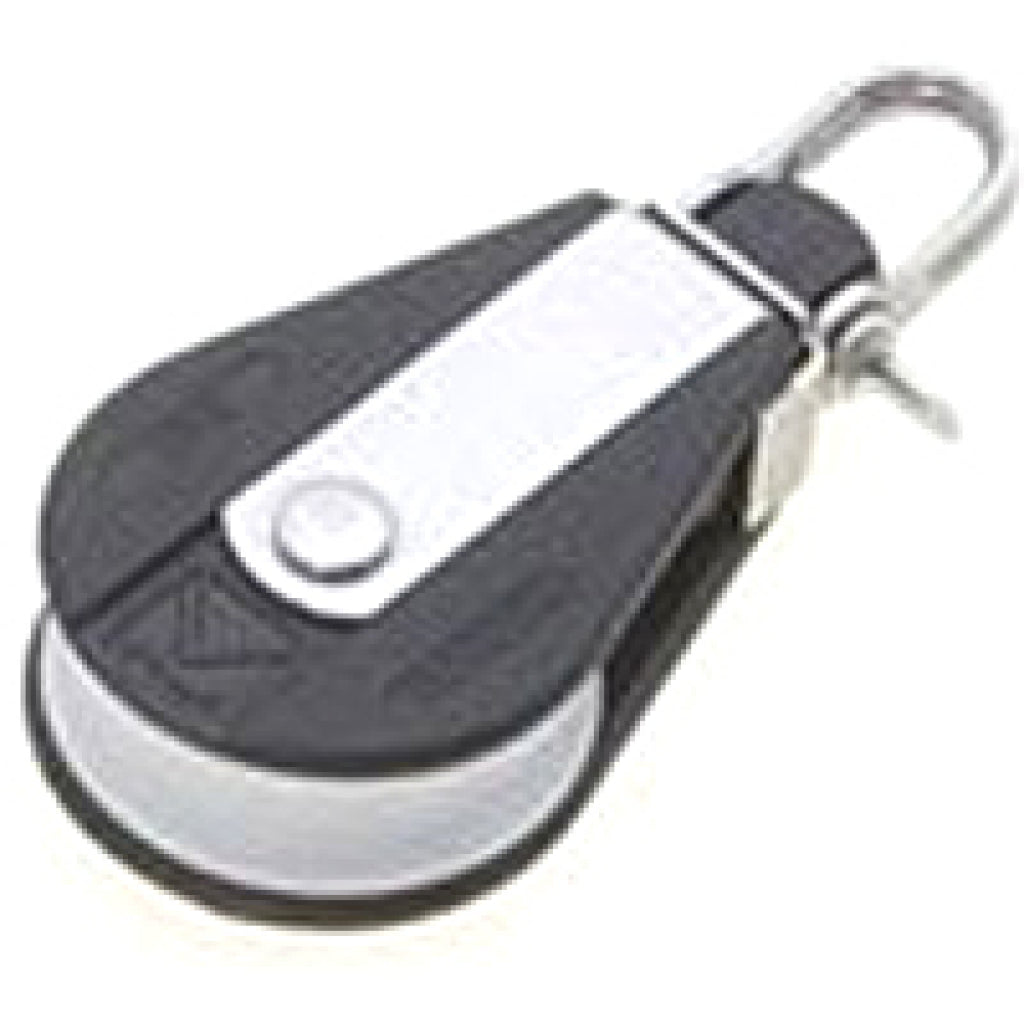 Viadana Single Block W/Swivel 5/16" Line.