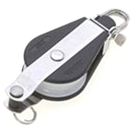 Viadana Single Block W/Swivel Beckt 5/16" Line.