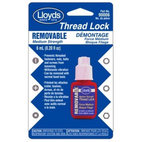Captain Phab 6ml Removable Thread Lock 