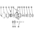 Jabsco Minor Nitrile Service Kit