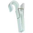 White Aqua Clip Utility Rail Clip.