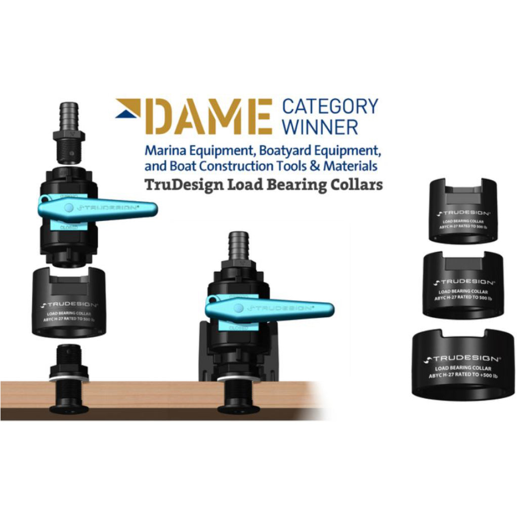 Application Of Trudesign Load Bearing Collar, 1-1/4" - 1-1/2".