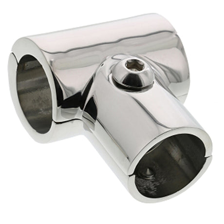 14937 Stainless Steel 90D Split Tee - 7/8"