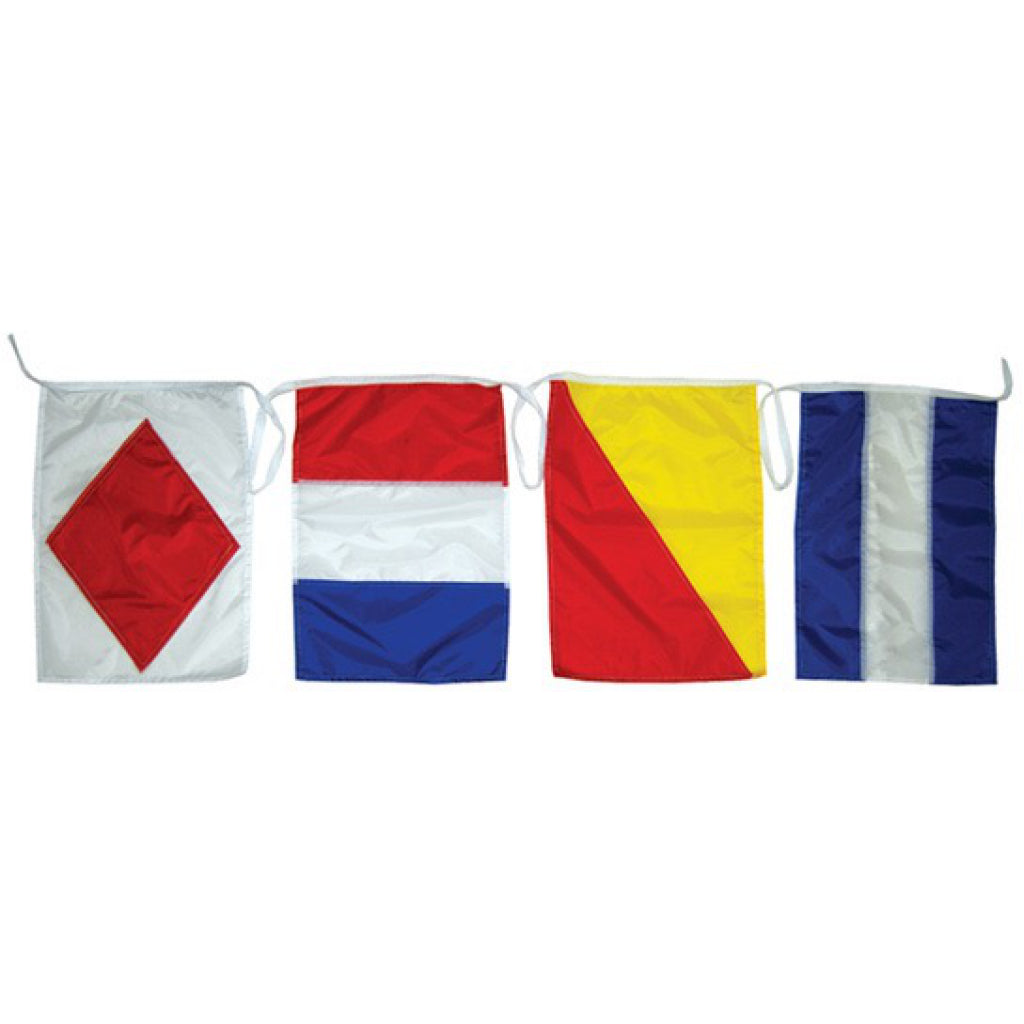 Taylor Decorative Code Flag Set