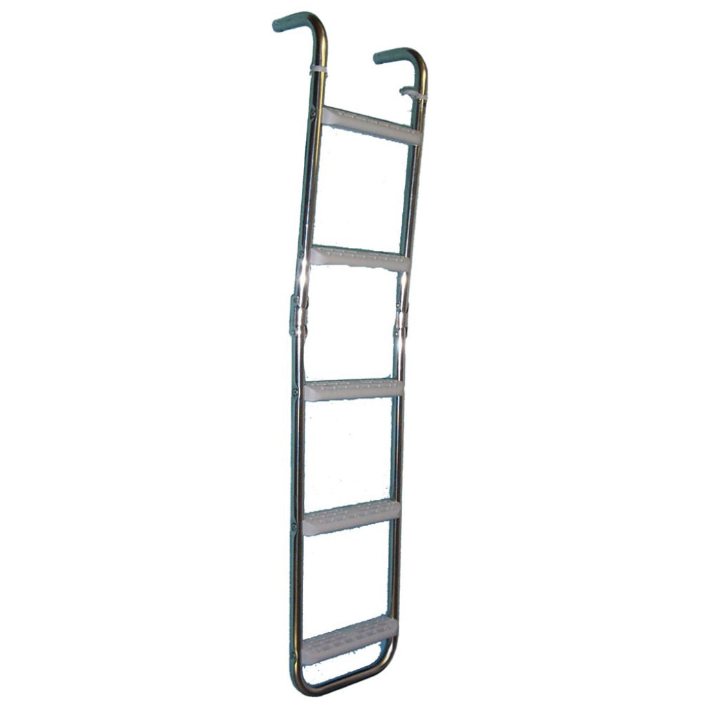 5 Step Folding Stainless Ladder
