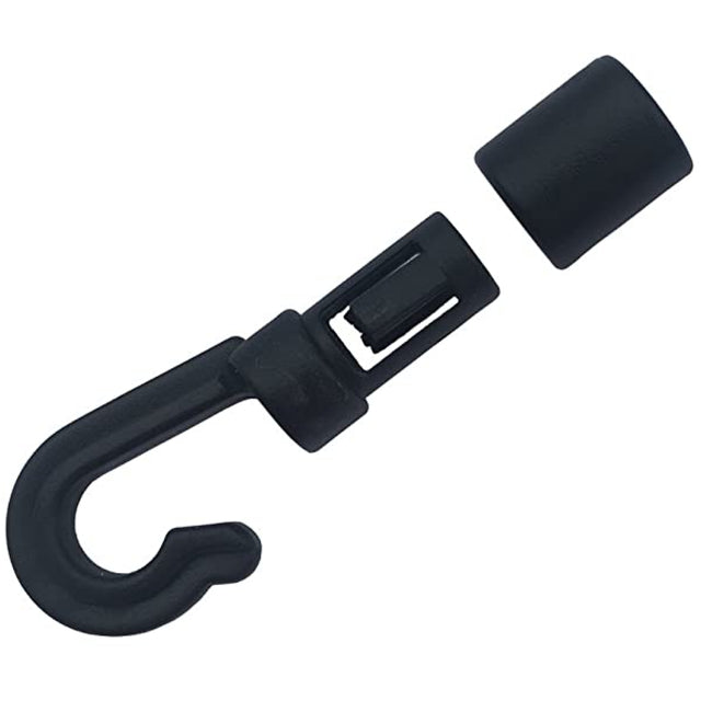 Selftailing Hook 3/16 - 1/4 Shock Cord.