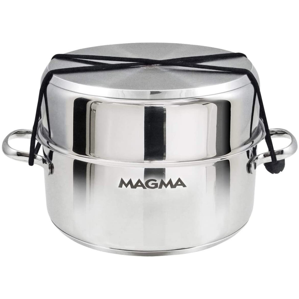 Pot From 10pc Stainless Steel Nestable Induction Cookware.