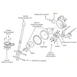 Whale Gusher Nitrile 10 Pump Service Kit