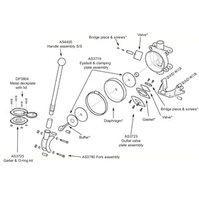 Whale Gusher Nitrile 10 Pump Service Kit