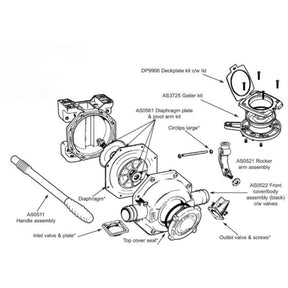Whale Mk 5 Bilge Pump Service Kit