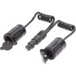 Blue Sea 12V Plug W/Double Extension Socket