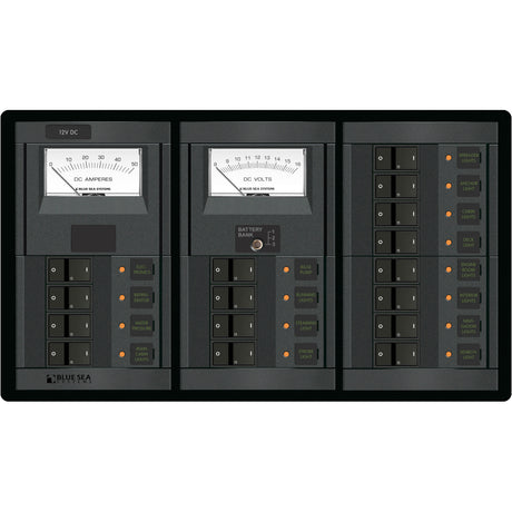 Blue Sea 12V 16 Pos. DC Panel
