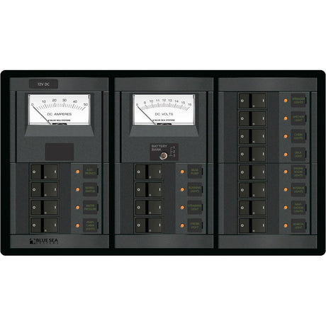 Blue Sea 12V 16 Pos. DC Panel
