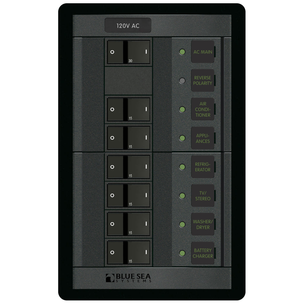 Blue Sea 120V AC Main Panel