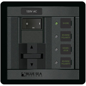 Blue Sea 120V AC 2 Source Panel