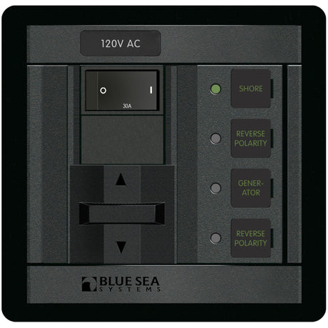 Blue Sea 120V AC 2 Source Panel