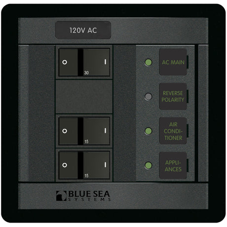 Blue Sea 120V AC Main Panel