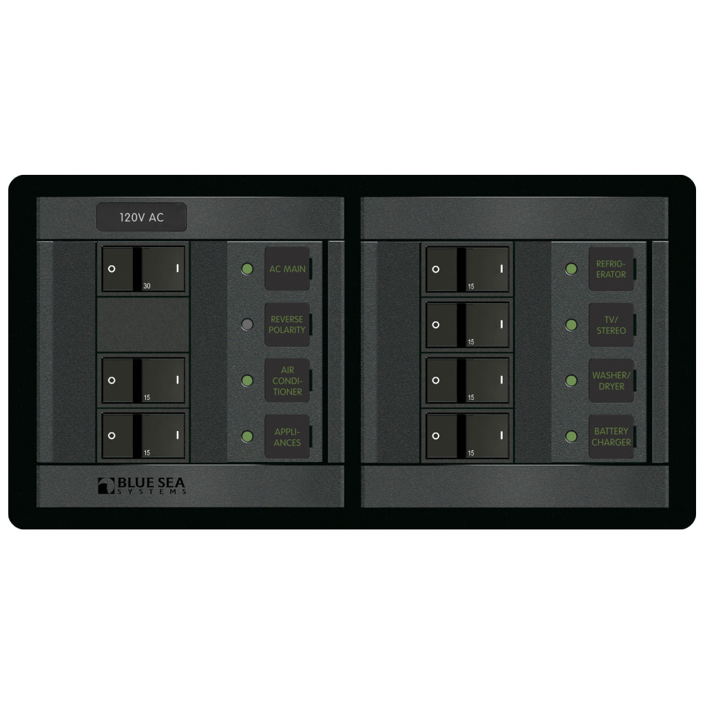 Blue Sea 120V 6 Pos. AC Main Panel
